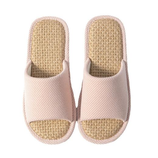 【羊毛团‼️33.9元任选2双】布拖鞋亚麻拖鞋室内拖鞋夏季静音拖鞋亚麻拖鞋女男情侣拖鞋空调拖 商品图4