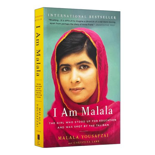 我是马拉拉 英文原版人物传记 I Am Malala 诺贝尔和平奖 英文版 进口原版英语课外阅读书籍 商品图1