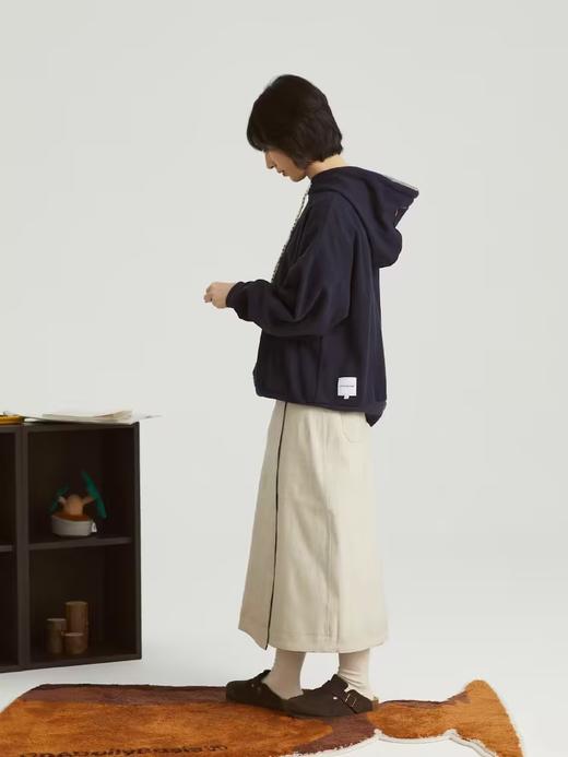 OADB/A32470A002/双面格子牛仔半身裙 商品图3