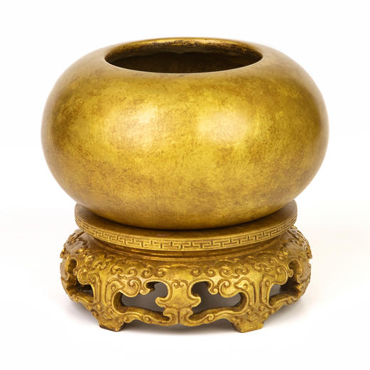 吉祥古法香炉 带座钵盂炉 商品图0