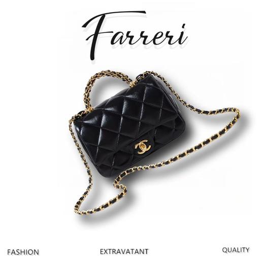 香奶奶 24b黑金链条手柄 商品图0