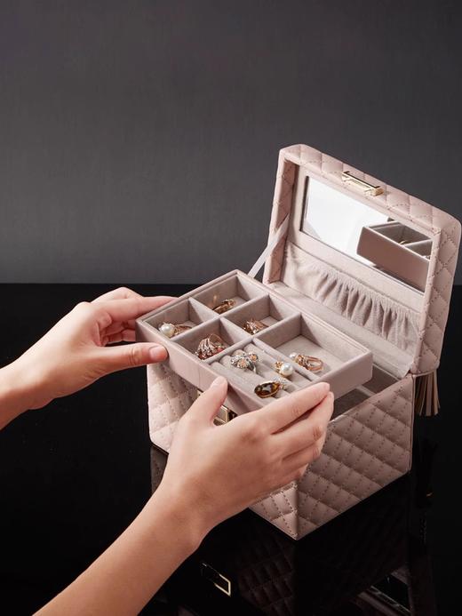 【清凉购特价99】多样屋小香风首饰盒收纳盒纸巾盒手饰品盒 商品图10