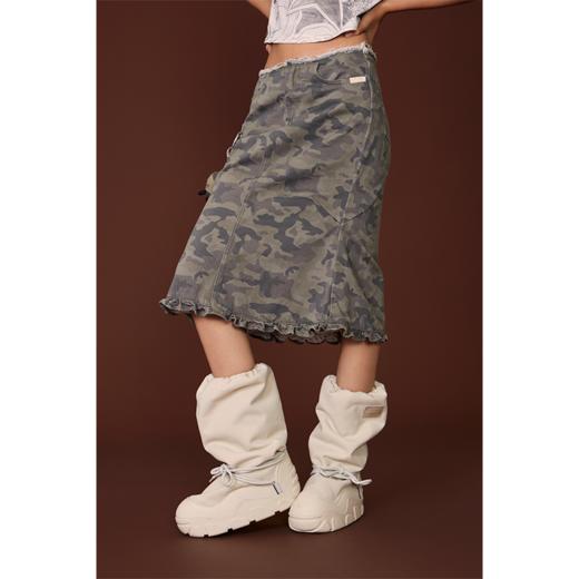 GOODBAI GOODEES迷彩鱼尾半裙 商品图0