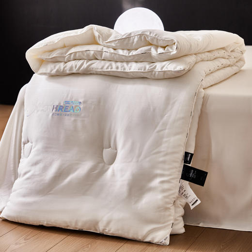 自然醒 SILVER HREAD A类莱赛尔抑菌被100天丝单人春秋被子双人加厚保暖冬季被芯母婴级LFS 商品图13