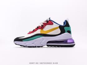 耐克NiKe Air Max 270 React W休闲运动跑步鞋AO4971-002男女鞋