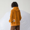谜底连帽卫衣女2024冬季新品休闲风暖橙色软糯亲肤上衣244MV1569 商品缩略图2