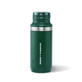 墨绿色Stanley不锈钢保温杯