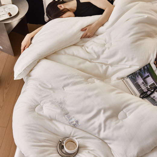 自然醒 SILVER HREAD A类莱赛尔抑菌被100天丝单人春秋被子双人加厚保暖冬季被芯母婴级LFS 商品图7