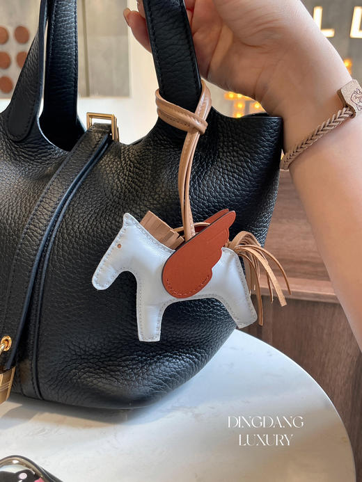 Hermes 爱马仕 焦糖色 rodeo小马挂件 商品图1