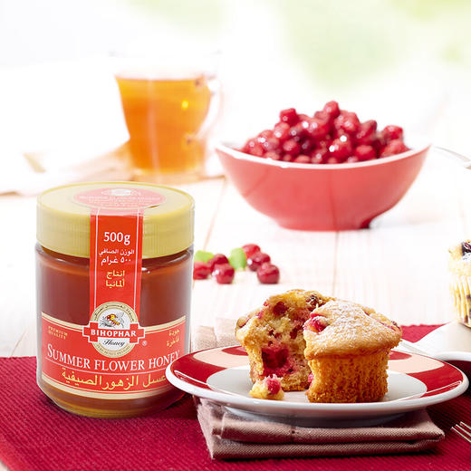 碧欧坊精制夏花多花种蜂蜜500g*2罐/033698 好礼好蜜好味道 商品图1