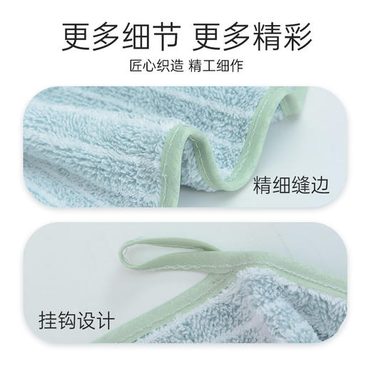 5A级抑菌超细纤维珊瑚绒浴巾，加大超吸水，85度不掉色 抑菌无异味 商品图4