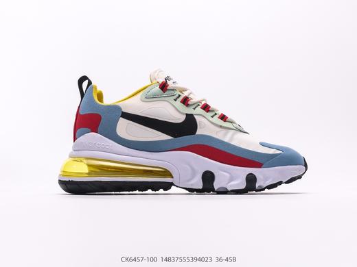 耐克NiKe Air Max 270 React W休闲运动跑步鞋CK6457-100男女鞋 商品图1