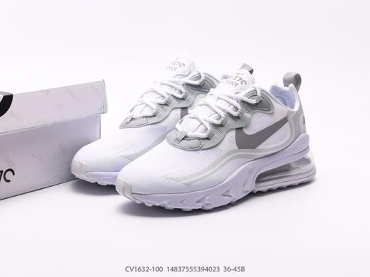 耐克NiKe Air Max 270 React W休闲运动跑步鞋CV1632-100男女鞋 商品图8