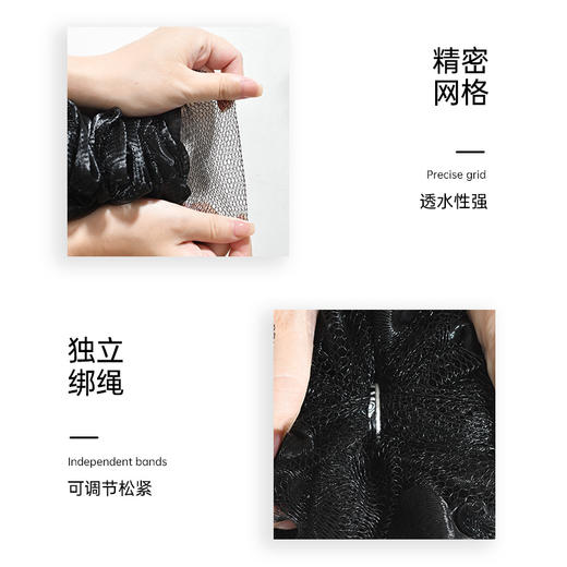 洁丽雅沐浴球泡澡球浴花搓澡洗浴用品大号沐浴花丰富泡沫柔软亲肤 商品图4