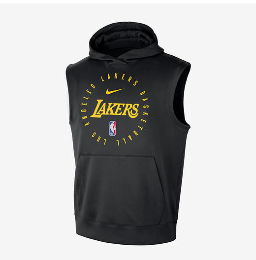 【库存有限 无货将做退款】Nike/耐克休闲男士透气无袖针织印花套头卫衣HJ9174-010 商品图0