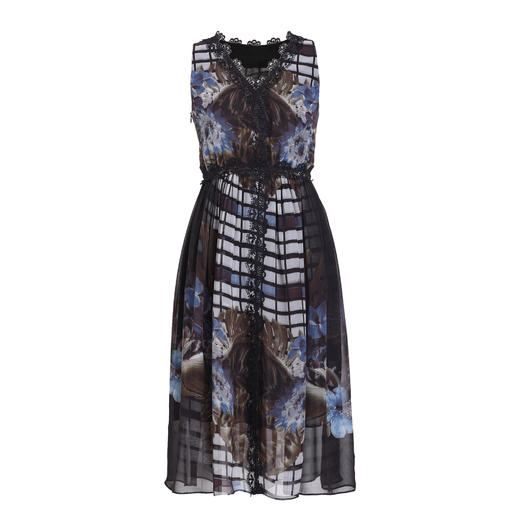 【伯妮斯茵】162S180--黑色连衣裙--麦田与太阳--《生命之美-梵高的花园》 商品图3