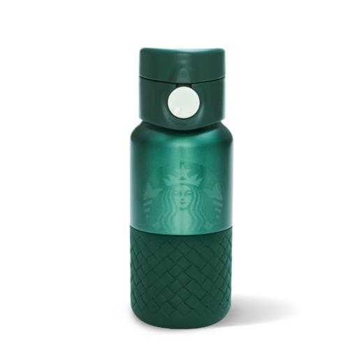 星巴克不锈钢保温杯墨绿色355ml 商品图0