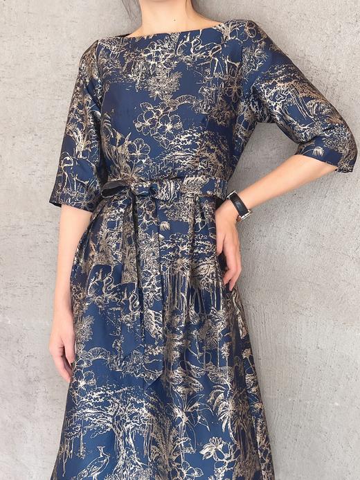 赤金色连衣裙HJ3S88 商品图1