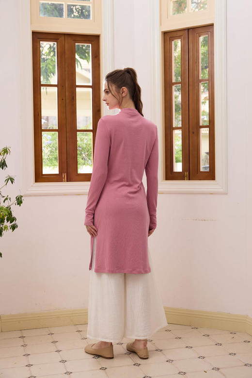 2024秋冬新款禅修上衣——S宛静 商品图3