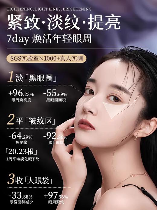 【眼部紧致嘭弹】类蛇毒肽紧致眼霜30g（第二代）#类蛇毒肽眼霜淡化细纹黑眼圈眼袋提拉抗皱衰老紧致女男官方正品 商品图1