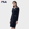 3件4折【自营】FILA/斐乐  斐乐女子编织连衣裙2023春V领时尚优雅休闲通勤长裙 F11W311308FNV 商品缩略图1