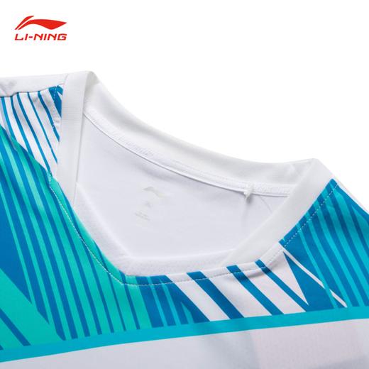 李宁 羽毛球服俱乐部系列比赛速干短袖 男女同款 AAYU153 商品图2