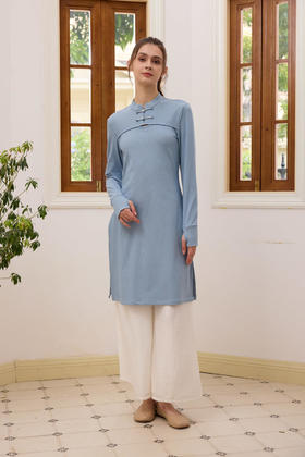 2024秋冬新款禅修上衣——S宛静