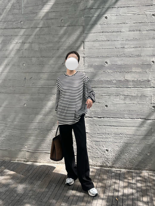 2409214   lulu坑条纹休闲长裤 商品图5