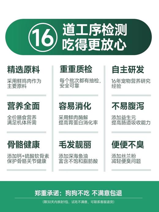 【周期购】【通用型】耐威克鲜肉通用狗粮 商品图3