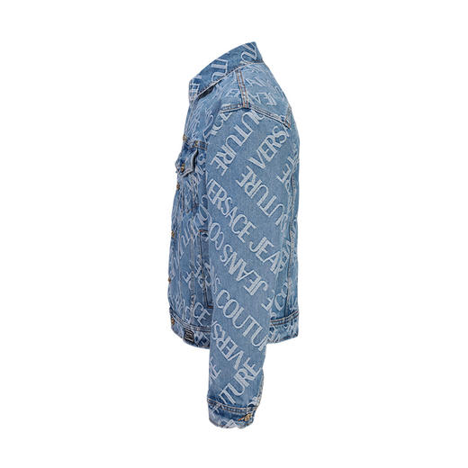 【超惠秒】Versace 范思哲 男士针绣字母logo弹棉牛仔休闲外套 11798 商品图1