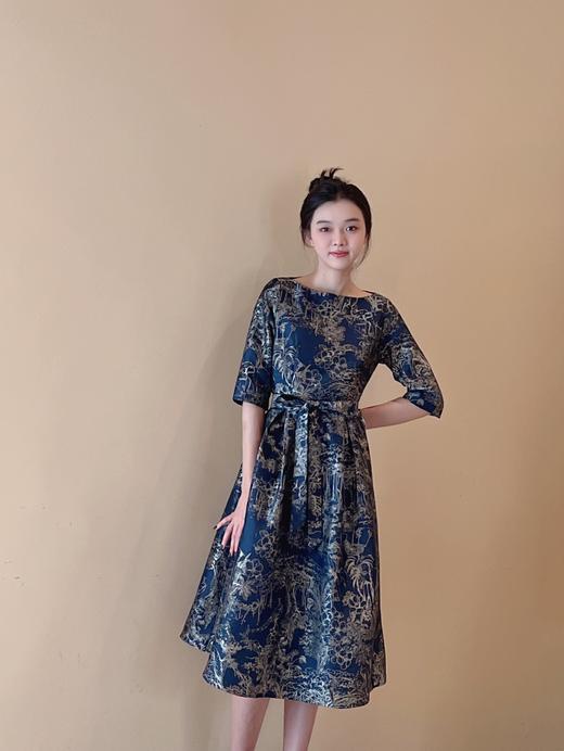 赤金色连衣裙HJ3S88 商品图3