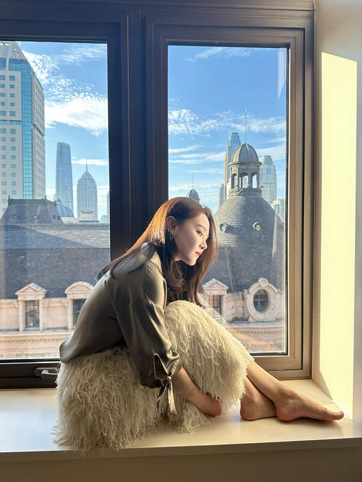 DUO智仙生 黑标 巴洛克奏鸣曲仙女羽毛日奢风鱼尾长裙 商品图3