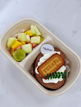 瑞士卷+时令水果 | 下午茶甜品