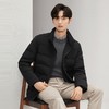 【拒水羽绒】柒牌羽绒服男2024冬季新品立领保暖中年爸爸厚款外套	127E70790 商品缩略图1
