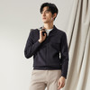 【高端系列】柒牌男士翻领毛衣秋冬新款时尚休闲胸前贴袋羊毛开衫	127Y71210 商品缩略图1