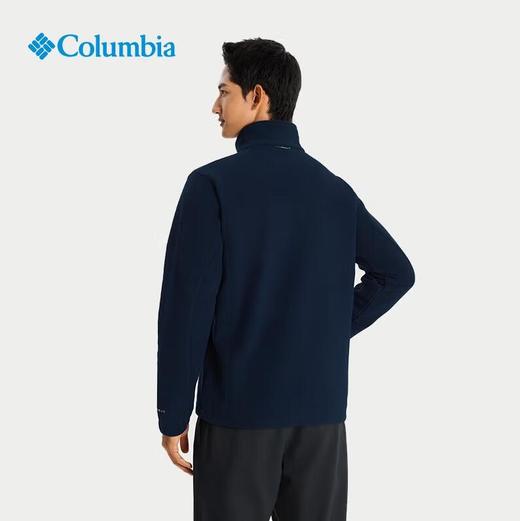 哥伦比亚男式净色立领抓绒外套PM4518 商品图1