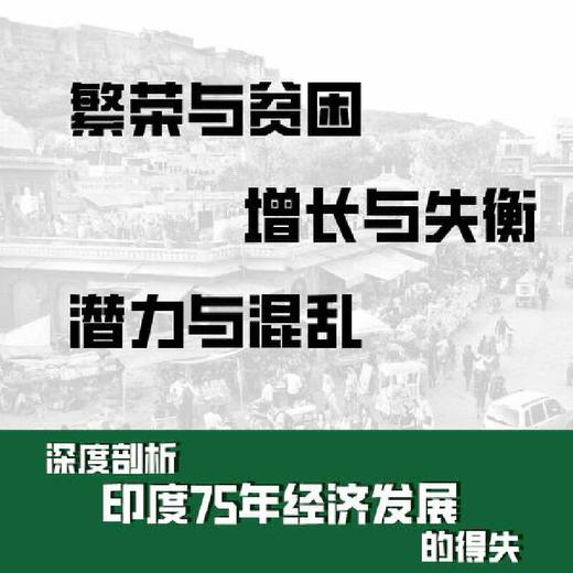 印度经济简史：1947-2022([印]普拉普雷·巴拉克里希南（Pulapre) 商品图1