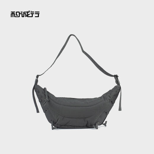 和诚行 2024新款大容量牛角包男女同款百搭慵懒风单肩包7440065 商品图0