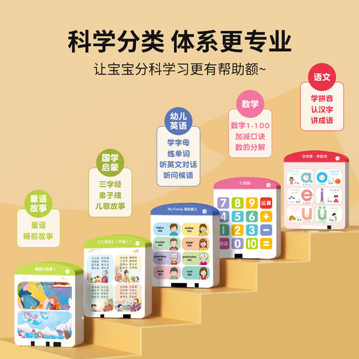 智能早教学习机 拼音 识字  英语 全搞定！ 商品图4