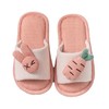 【15款！可爱简约 透气舒适】可爱风亲子拖鞋家居室内地板拖鞋儿童防滑防汗女童亚麻拖 商品缩略图4