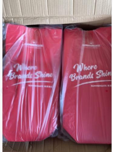 美夏红色单\双支无纺布袋 商品图1