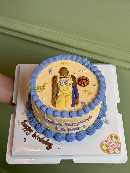 科比手绘篮球蛋糕 商品图0