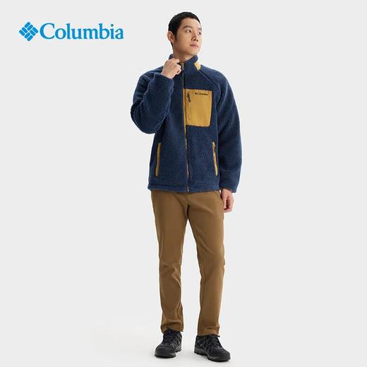 哥伦比亚男式立领休闲抓绒AE0918 商品图3