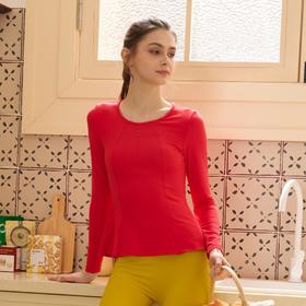 2024秋冬新款瑜伽服长袖——S苏暖