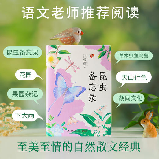 昆虫备忘录（汪曾祺至美至情的自然散文经典）(汪曾祺 著) 商品图1