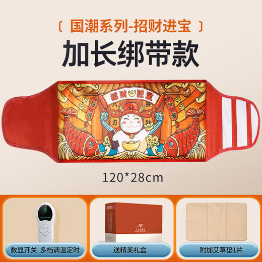 招财进宝·电加热海盐粗盐热敷包 商品图3
