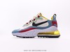 耐克NiKe Air Max 270 React W休闲运动跑步鞋CK6457-100男女鞋 商品缩略图0