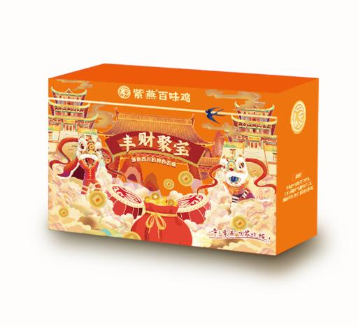 紫燕百味鸡-丰财聚宝710g 商品图2