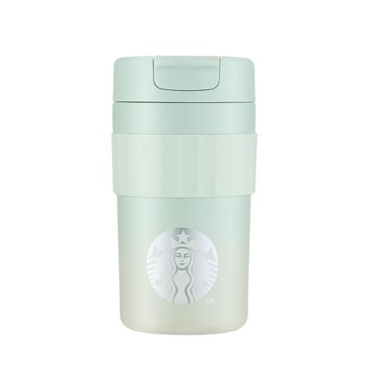 星巴克绿色渐变款桌面不锈钢杯470ml 商品图0