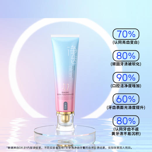 「9.9包邮！买2送1」DR.BY小苏打双色牙膏100g 清洁口腔护理 商品图1